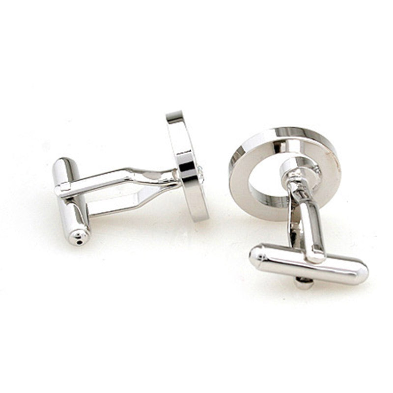 Crystal Zircon Cufflinks