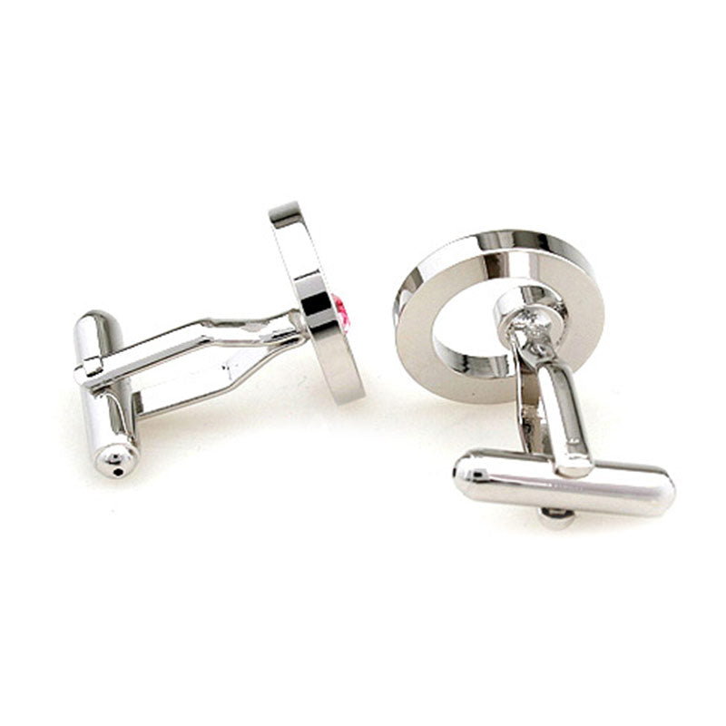 Crystal Zircon Cufflinks