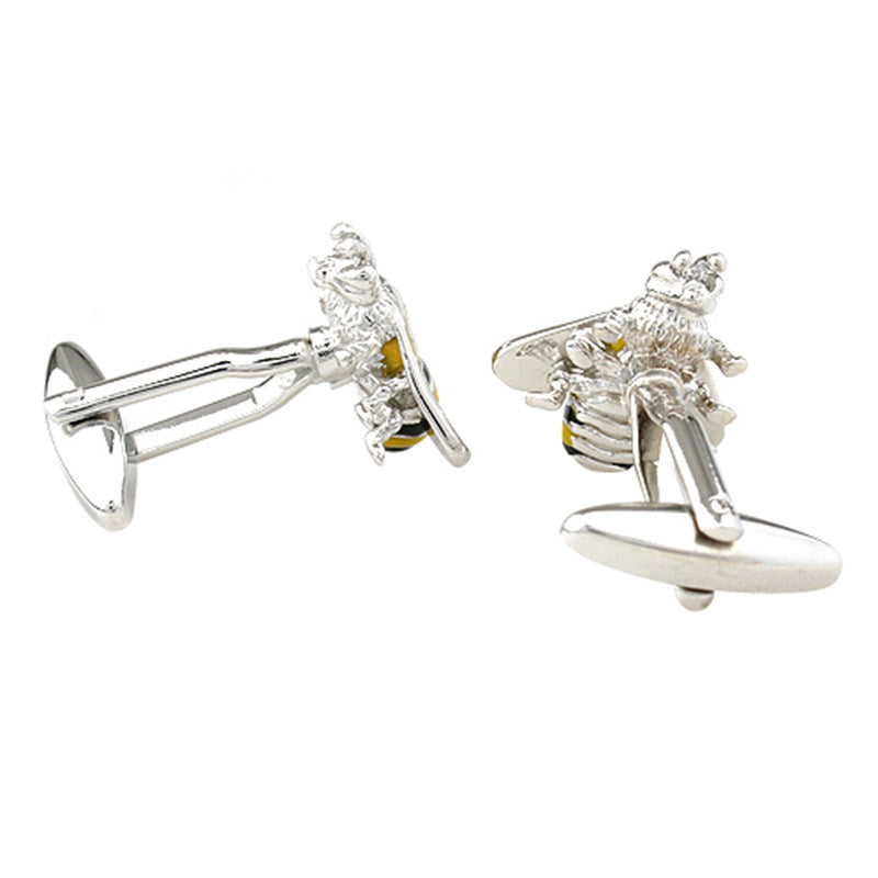 Animals Plants Enamel Dropping Glue Cufflinks