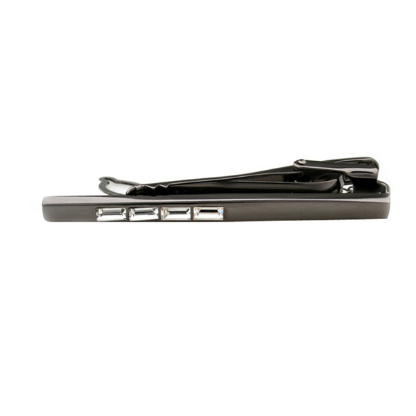 Crystal Zircon Tie Bars