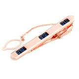 Crystal Zircon Tie Bars