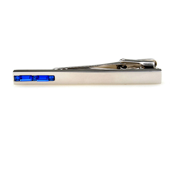 Crystal Zircon Tie Bars