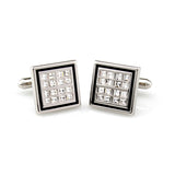 Crystal Zircon Cufflinks