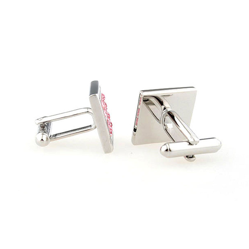 Crystal Zircon Cufflinks