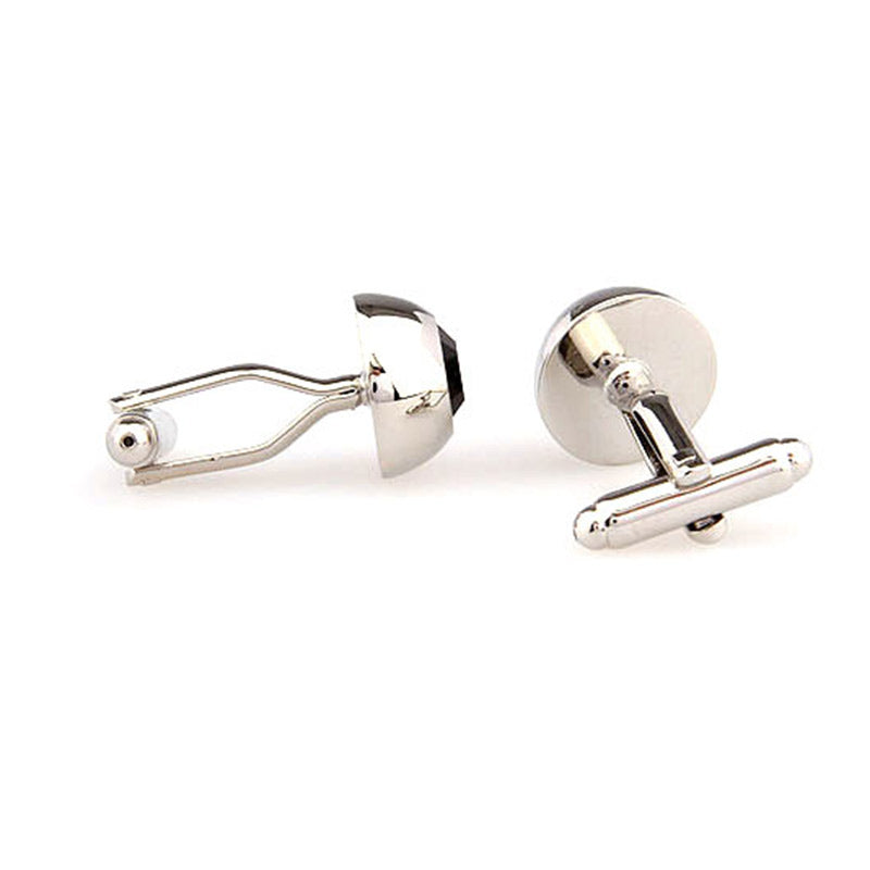 Crystal Zircon Cufflinks