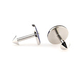 Crystal Zircon Cufflinks