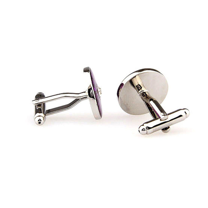 Crystal Zircon Cufflinks