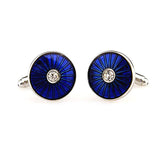 Crystal Zircon Cufflinks
