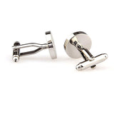 Plain Colour Metal Cufflinks