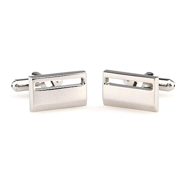 Plain Colour Metal Cufflinks