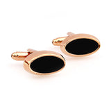 Enamel Dropping Glue Cufflinks