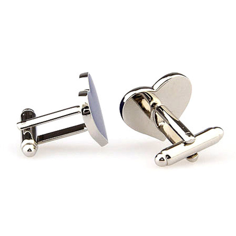 Festivals Wedding Reception Enamel Dropping Glue Cufflinks