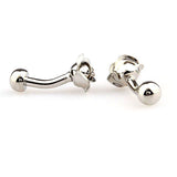 Festivals Wedding Reception Plain Colour Metal Cufflinks