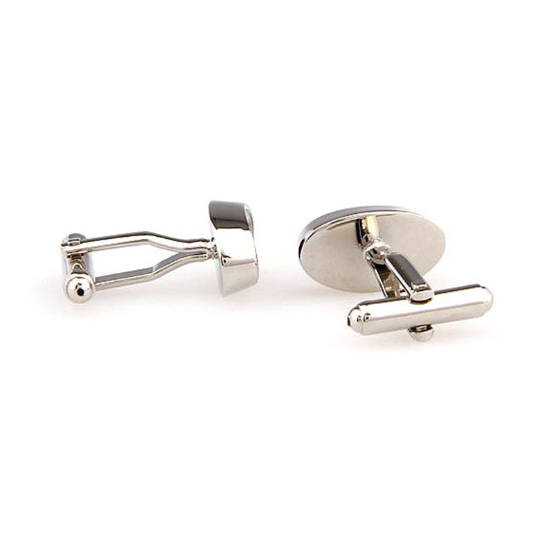 Enamel Dropping Glue Cufflinks