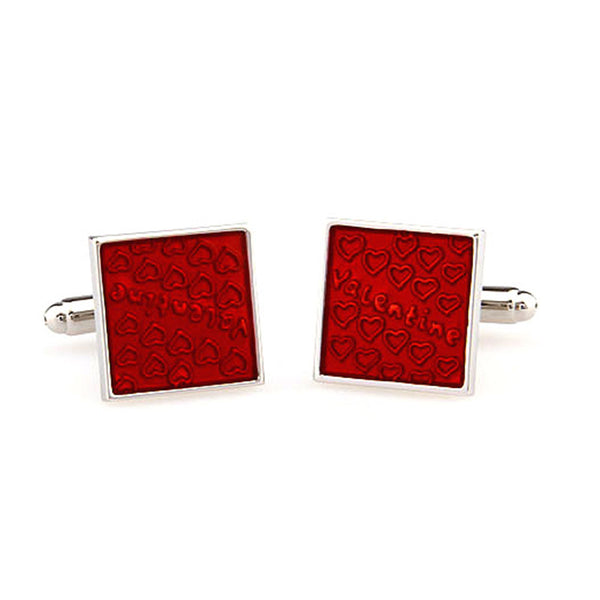Enamel Dropping Glue Cufflinks