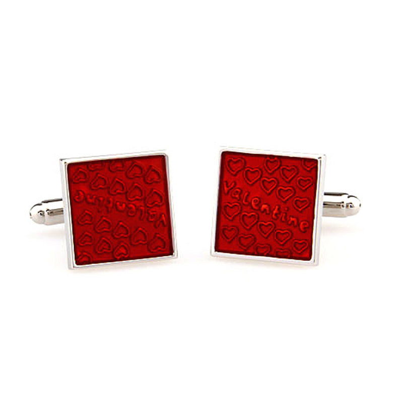 Enamel Dropping Glue Cufflinks