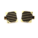 Enamel Dropping Glue Cufflinks