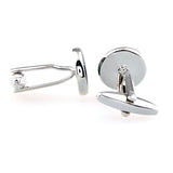 Number Letter Enamel Dropping Glue Cufflinks
