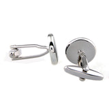 Number Letter Enamel Dropping Glue Cufflinks