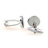 Number Letter Enamel Dropping Glue Cufflinks