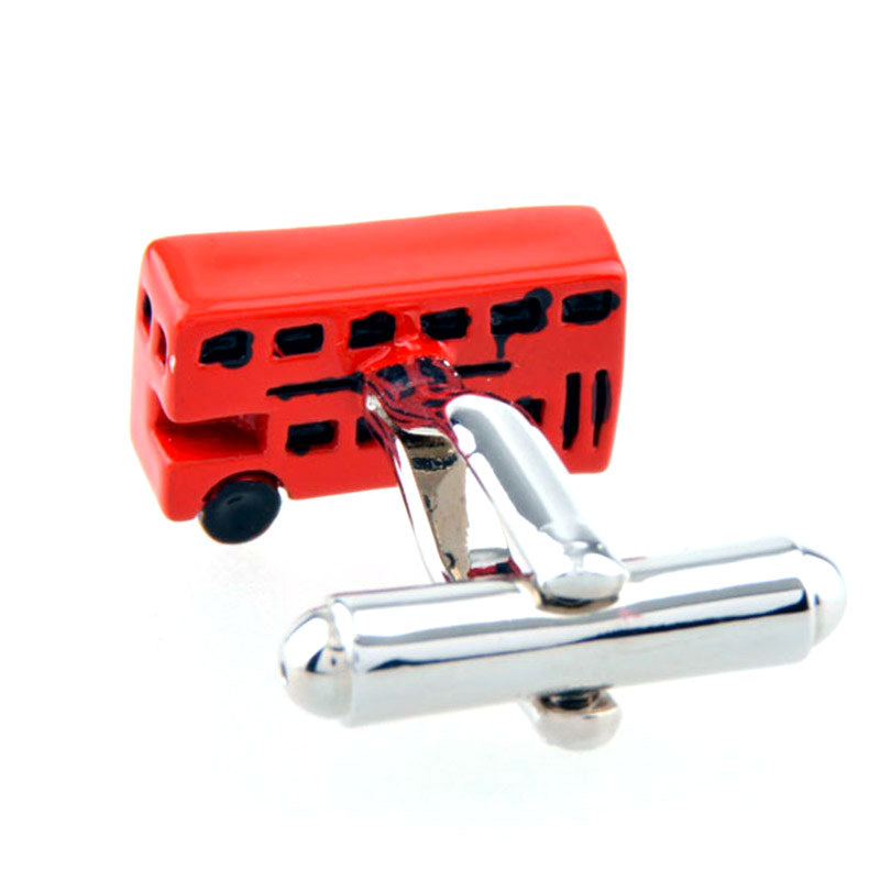 Car Logo Traffic Grease Baking Paint Cufflinks