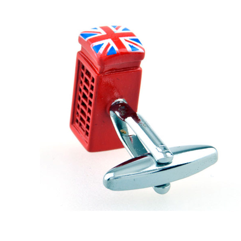 Car Logo Traffic Grease Baking Paint Cufflinks