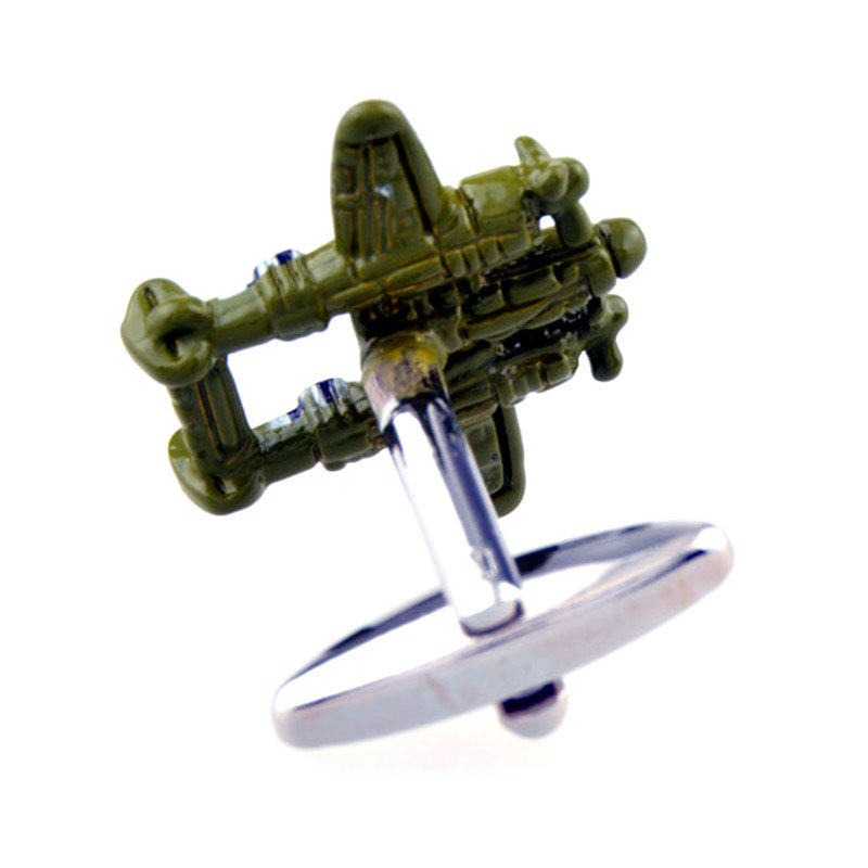 Military Tools Grease Baking Paint Cufflinks