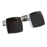 Enamel Dropping Glue Cufflinks