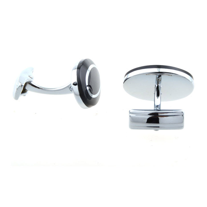 Enamel Dropping Glue Cufflinks