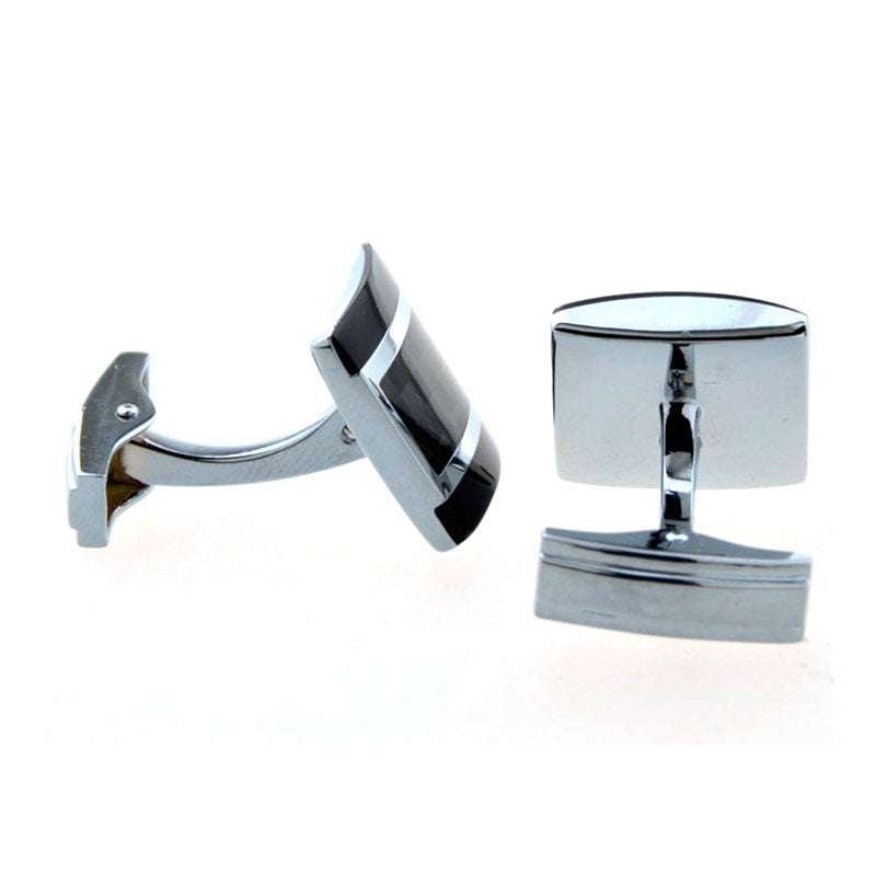 Enamel Dropping Glue Cufflinks