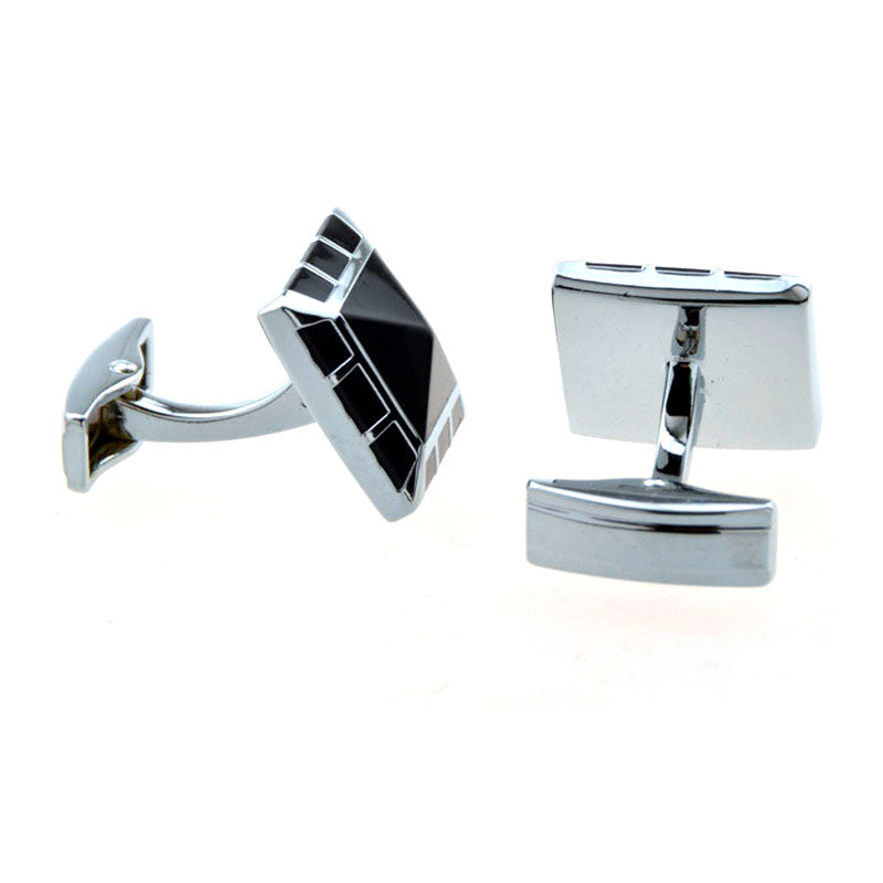 Enamel Dropping Glue Cufflinks