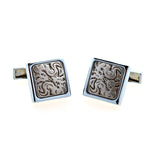 Plain Colour Metal Cufflinks