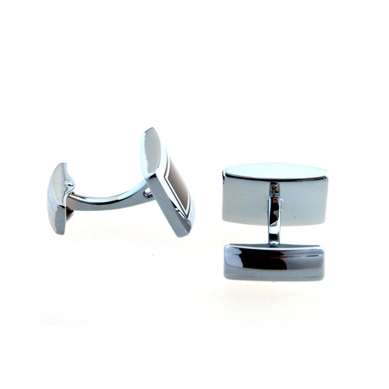 Enamel Dropping Glue Cufflinks