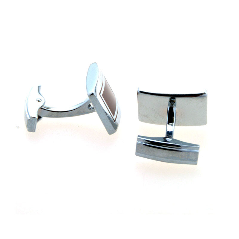 Enamel Dropping Glue Cufflinks