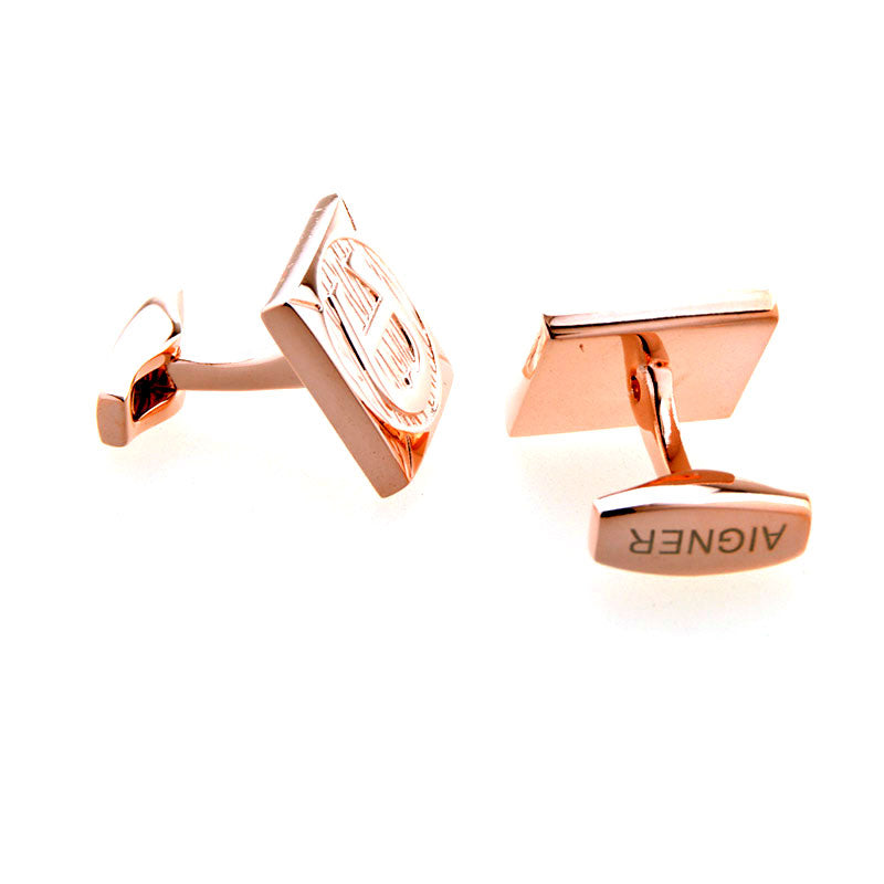 Cartoon Anime Plain Colour Metal Cufflinks