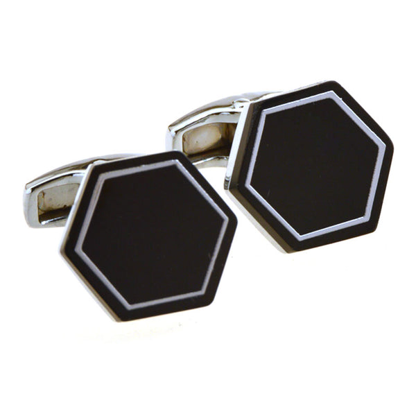 Enamel Dropping Glue Cufflinks