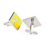 Car Logo Traffic Enamel Dropping Glue Cufflinks