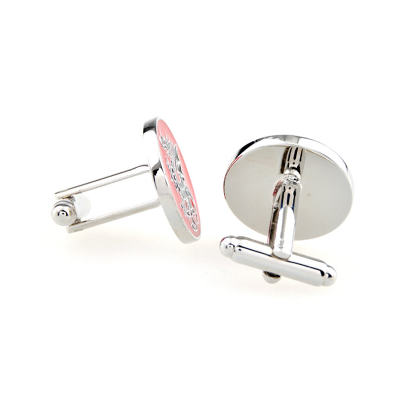 Animals Plants Enamel Dropping Glue Cufflinks