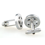 Plain Colour Metal Cufflinks