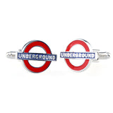 Enamel Dropping Glue Cufflinks