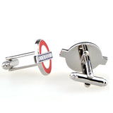 Enamel Dropping Glue Cufflinks