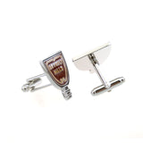 Enamel Dropping Glue Cufflinks