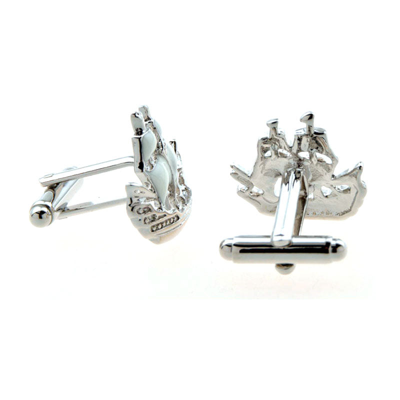 Car Logo Traffic Enamel Dropping Glue Cufflinks