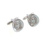 Plain Colour Metal Cufflinks