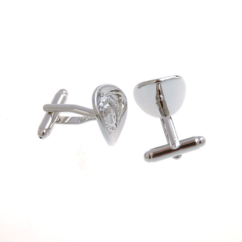 Plain Colour Metal Cufflinks