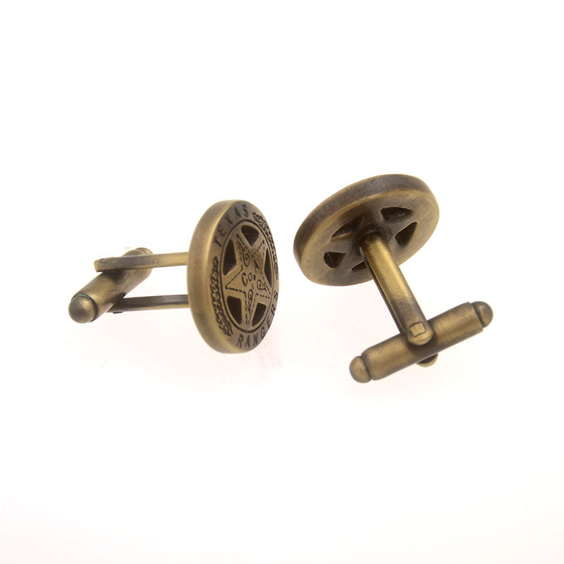 Plain Colour Metal Cufflinks