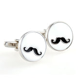 Festivals Wedding Reception Enamel Dropping Glue Cufflinks