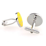 Sports Technology Enamel Dropping Glue Cufflinks