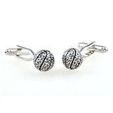 Sports Technology Grease Baking Paint Cufflinks