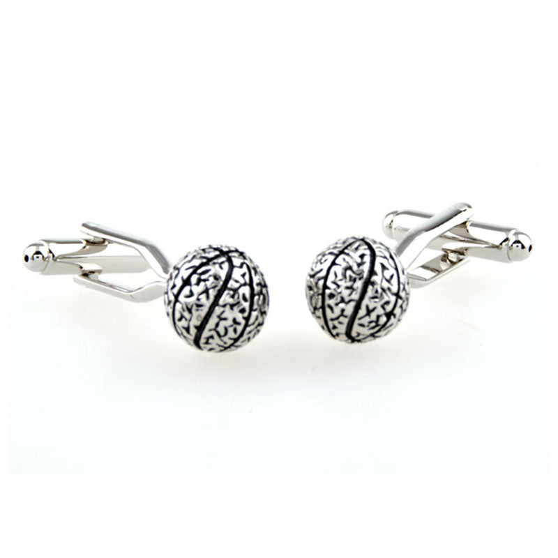 Sports Technology Grease Baking Paint Cufflinks